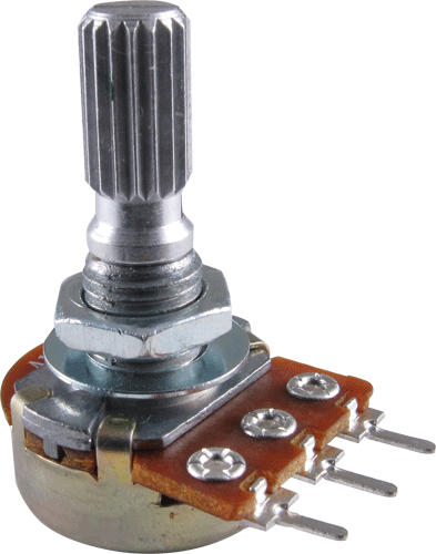 16mm plastic shaft