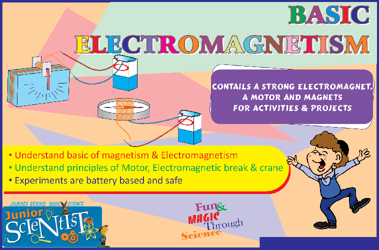 BASIC ELECTROMAGNETISM KIT (40 ACTIVITY)