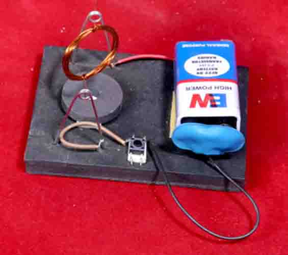 SIMPLE DC MOTOR (HAND MADE FINISH)