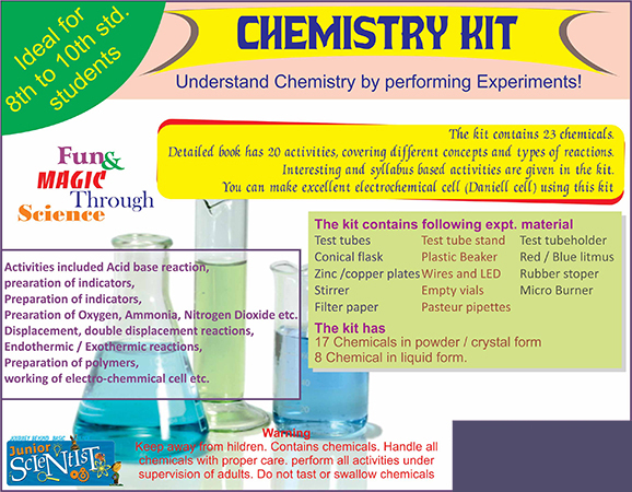 CHEMISTRY KIT (27 ACTIVITY)