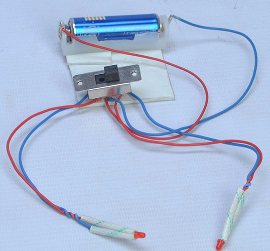DPDT Switch application (Circuit)