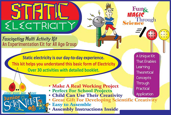 FUN WITH STATIC ELECTRICITY