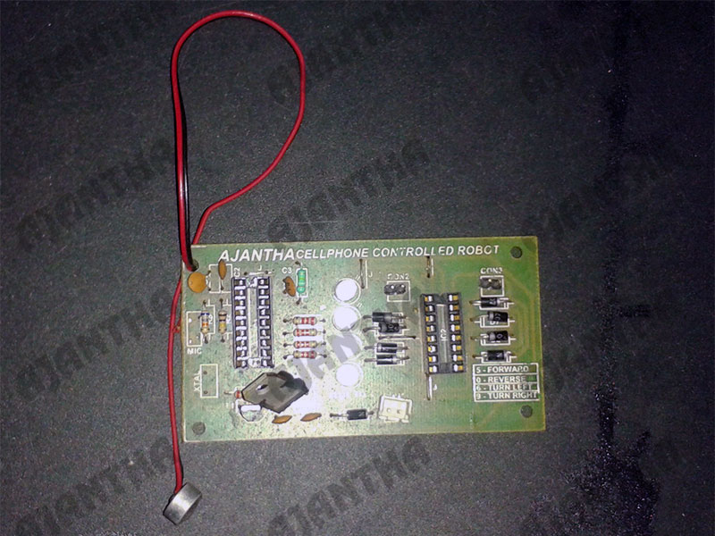 Cellphone Controlled Robot