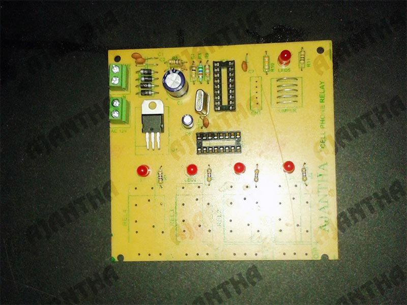 Device onoff from cell phone control