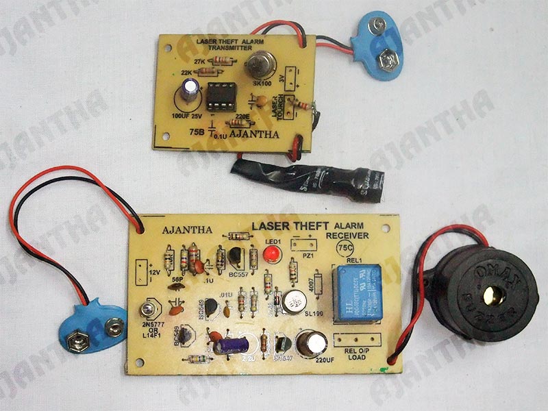 laser based theft alaram